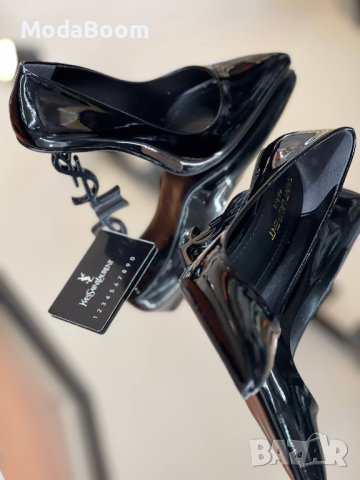 💥⚡Yves Saint Laurent два цвята дамски обувки на ток⚡💥, снимка 4 - Дамски обувки на ток - 44243919