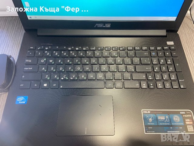 Лаптоп 15.6” Asus X502C Windows 10, снимка 2 - Лаптопи за работа - 44272567