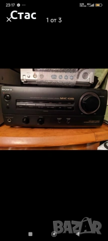 Sony amplifier 2x100w/japan