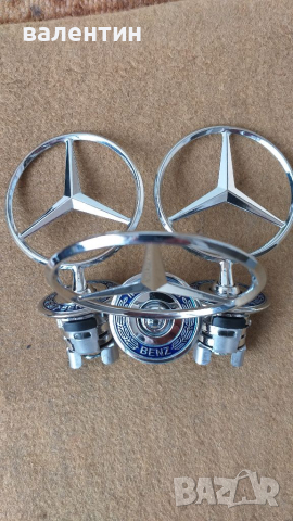 Емблема за мерцедес  тип мерник за мерцедеси от 91 до 2005г.Ц,Е,Цлк и др., снимка 3 - Аксесоари и консумативи - 33769643