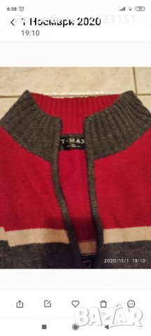 Продавам мъжка жилетка, снимка 3 - Пуловери - 30758221