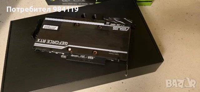 Видео карта ASUS EKWB GeForce® RTX™ 3080, 10GB GDDR6X, 320-bit, снимка 2 - Видеокарти - 48695104