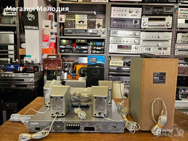 Домашно кино Panasonic SC-PT150 (SA-PT150) – Кристален звук и караоке функция, снимка 11 - Плейъри, домашно кино, прожектори - 56130746