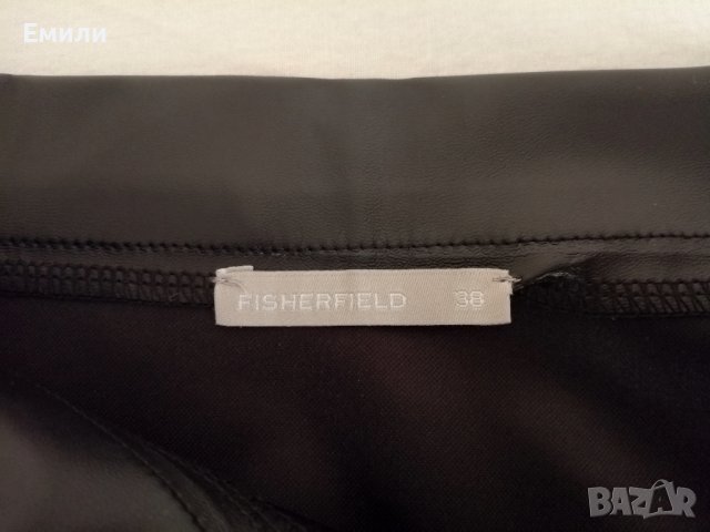 Дамска къса кожена пола с висока талия и колан р-р 34 и 38 (XS и M), снимка 13 - Поли - 42158753