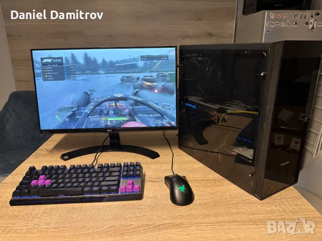 Топ цена! Геймърски компютър + подарък периферия!