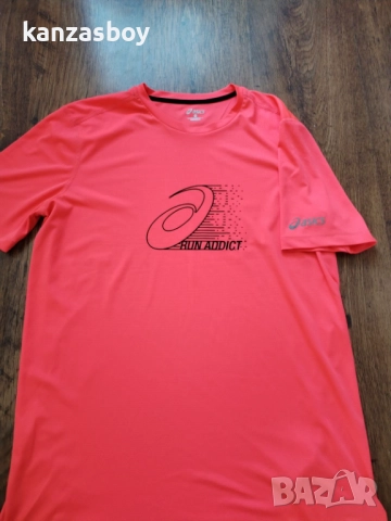 asics - страхотна мъжка тениска КАТО НОВА M, снимка 5 - Тениски - 51434786