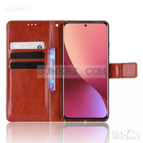 Xiaomi 12 / 12X Тефтер Стойка, снимка 13 - Калъфи, кейсове - 36541280