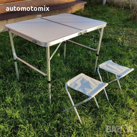 Маса за Къмпинг + 2 броя Столове - 1852084, снимка 2 - Маси - 51364010