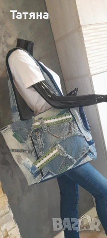 ЧАНТА РЪЧНА ИЗРОБАТКА , снимка 3 - Чанти - 50967456