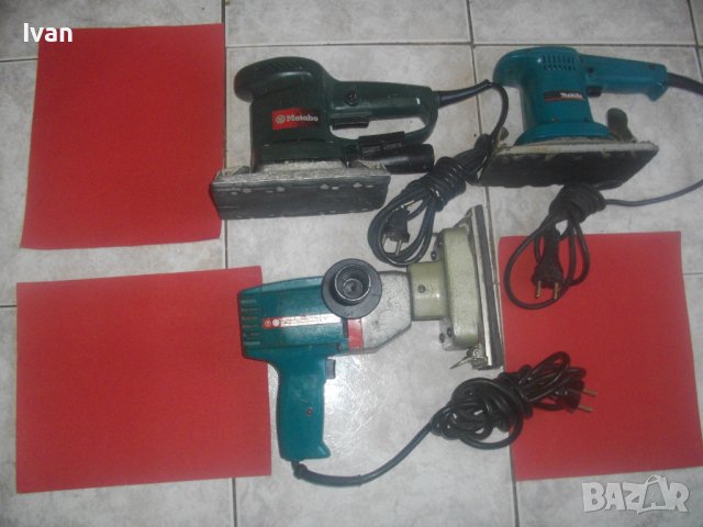 350W/220W/180W-Makita/METABO-Япония/Германия/КНР-Прав Виброшлайф-350-220-180 Вата-Метабо/Макита, снимка 2 - Други инструменти - 37472240