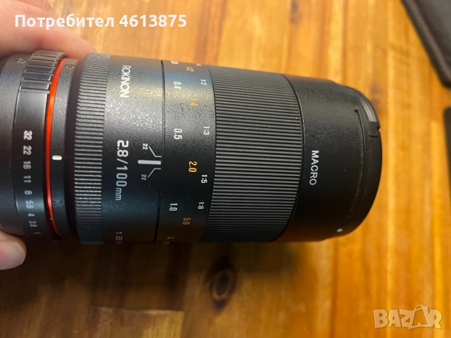 Samyang 100mm f / 2.8 ED UMC Macro - Sony E Fullframe