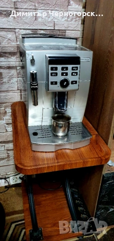 Кафеавтомат Delonghi ECAM123 в добро състояние, снимка 2 - Кафемашини - 53305677