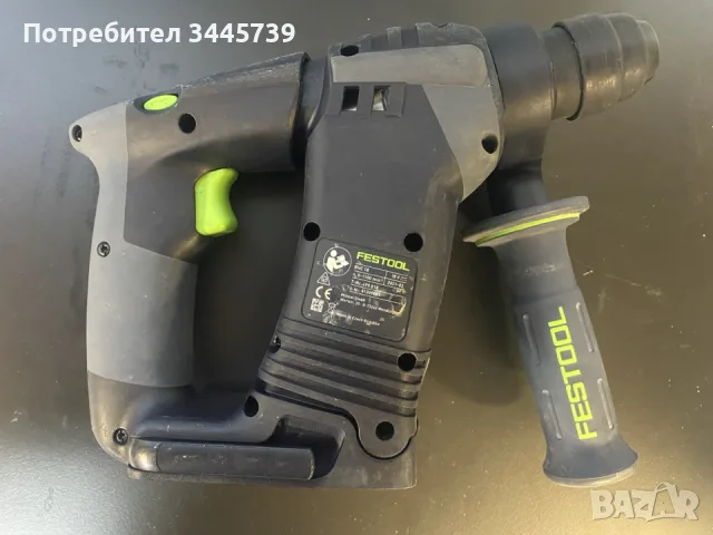 Festool BHC 18 боди, снимка 3 - Перфоратори - 56375298