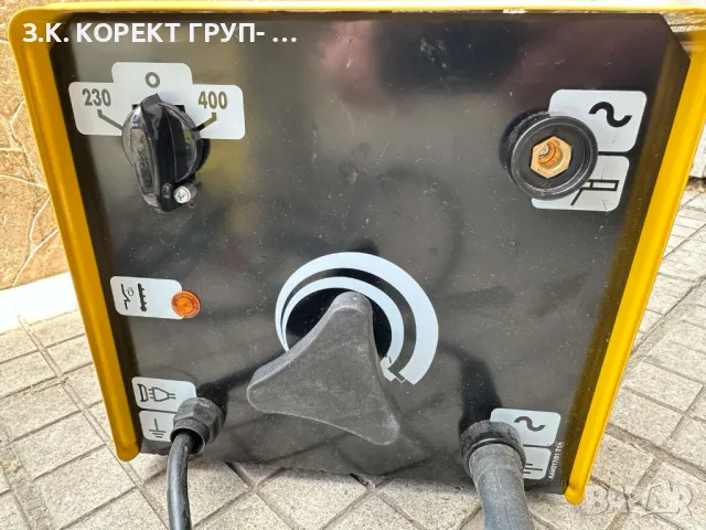 НОВ Електрожен Заваръчен апарат Deca TITAN 205E 4.4 kW, снимка 5 - Други инструменти - 50410351