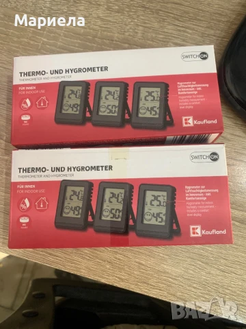 Термометър и хигрометър / Комплект 3 сензора с дисплей