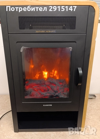 Електрическа камина KLARSTEIN Opala (1900 Watt), снимка 2 - Отоплителни печки - 52834574