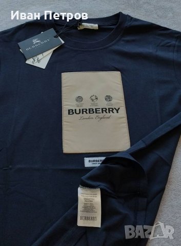 Burberry мъжка тениска фланелка блуза памук унисекс , снимка 13 - Тениски - 40353279