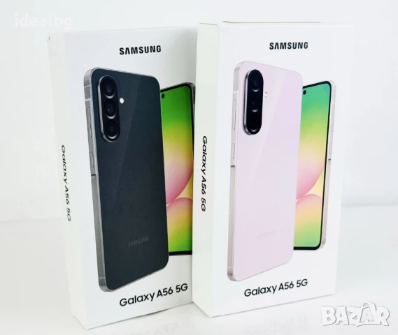 НОВ! Samsung Galaxy A56 5G 256GB 12RAM Grey / Olive 2г. Гаранция!, снимка 3 - Samsung - 50972966