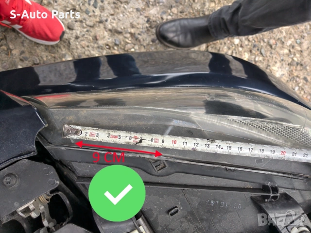 Стъкла за фарове на BMW 3 E90 (2004-2011) г. – Халогенен фар (без ксенон), снимка 5 - Аксесоари и консумативи - 54134432