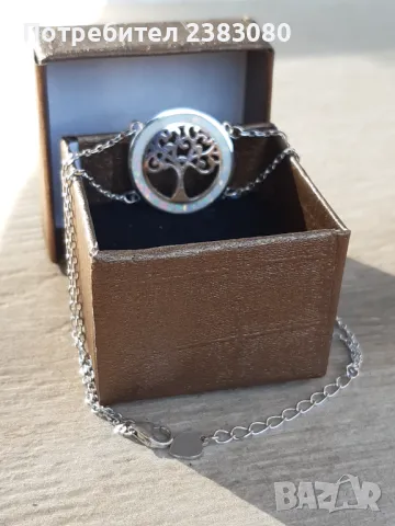 Гривнa “Дървото на живота” - символ на мъдрост и свързаност, снимка 2 - Гривни - 48005954