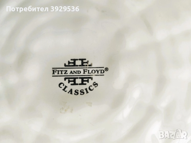 Великолепно плато от колекцията "Country Gourmet" на Fitz and Floyd, снимка 3 - Декорация за дома - 52091702