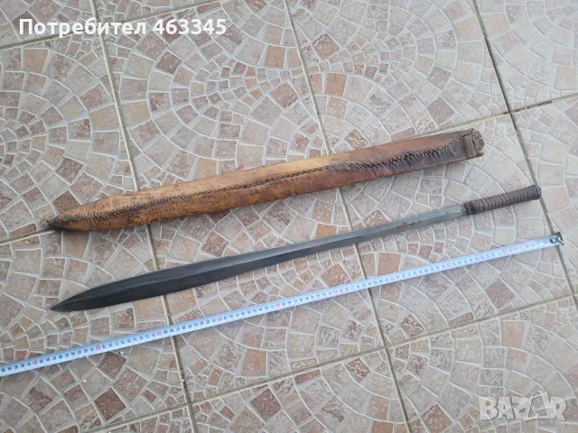Сабя, палаш, ятаган каракулак, нож, снимка 4 - Антикварни и старинни предмети - 48994385
