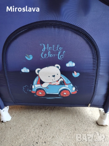 Сгъваема детска кошара MONI, снимка 2 - Кошарки - 52670774