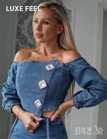 ⚜️Дамски Топ ⚜️, снимка 2 - Корсети, бюстиета, топове - 56076571