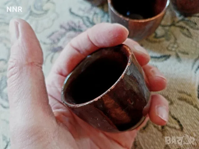 Комплект керамични чашки , снимка 2 - Чаши - 56543150
