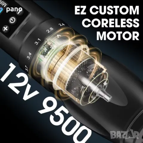 Нова машинка за татуировки/татуиране.EZ soultats ajustable stroke., снимка 4 - Други оферти за работа - 50001296