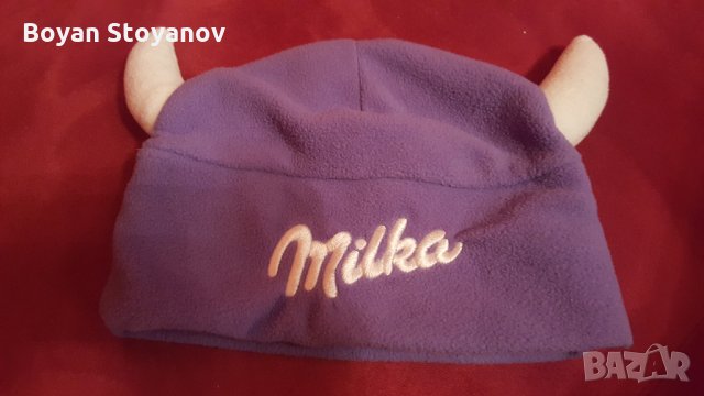 Зимна шапка Милка с рога , снимка 2 - Шапки - 31778693