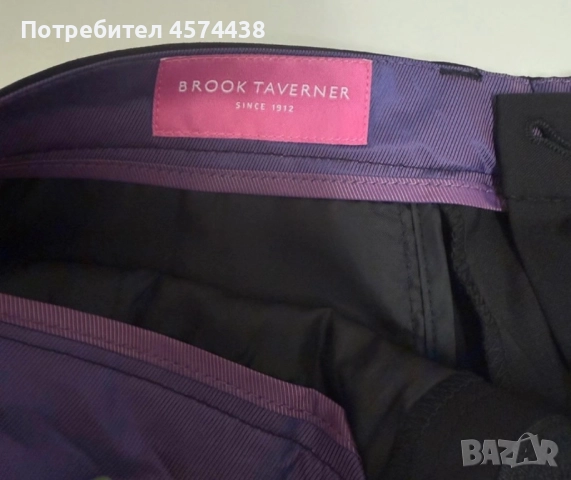 Оригинален Официален Дамски Панталон BROOK TAVERNER Torino Slim Leg , снимка 8 - Панталони - 52506201