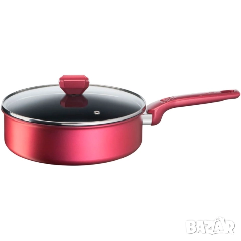 Тиган с капак Tefal Chef's Delight, снимка 4 - Съдове за готвене - 21225553