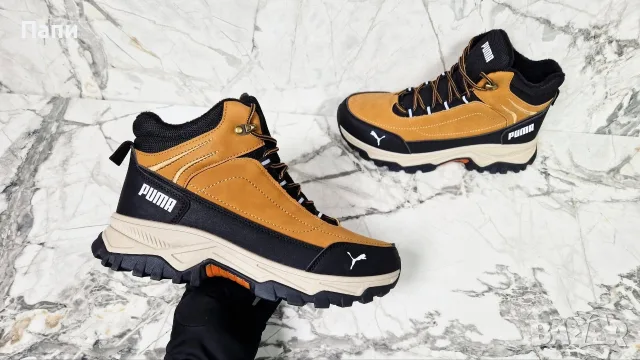 Мъжки зимни обувки с пух Puma