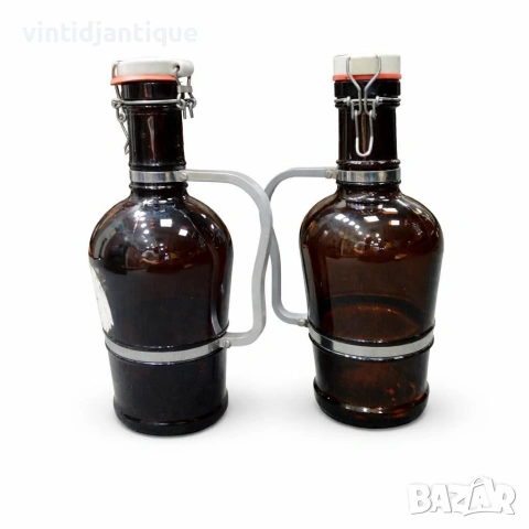 Колекционерски стъклени бутилки за бира, снимка 2 - Антикварни и старинни предмети - 53912997