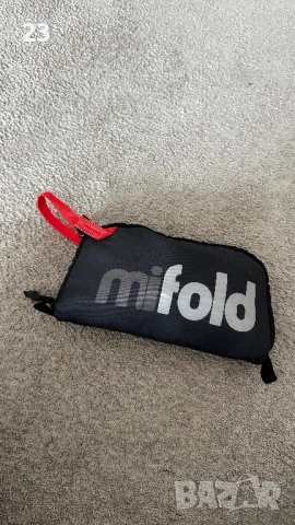 Преносима детска седалка Mi Fold за пътуване, снимка 3 - Столчета за кола и колело - 54179102