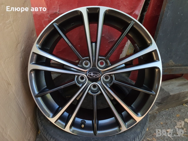 Джанти Субару,Subaru BRZ 5x100x7J17ет48, снимка 2 - Гуми и джанти - 51740302