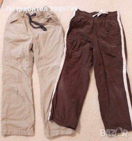 Лот от 2 детски панталона/долнище за момче 4-6г 