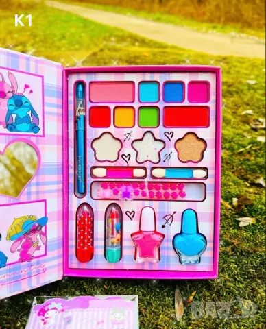 Комплект с гримове Стич, Лило и Стич Lilo & Stitch, снимка 3 - Образователни игри - 50149984