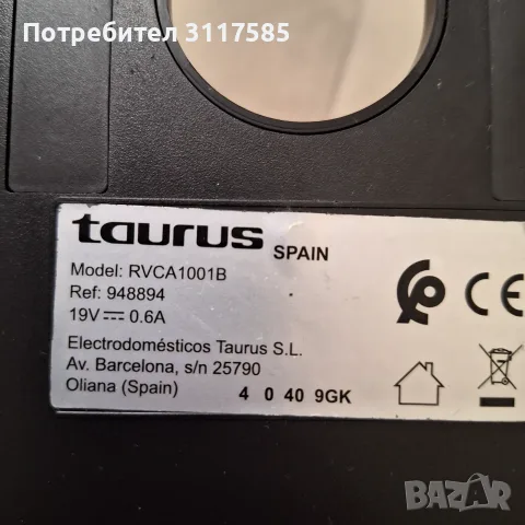 Прахосмукачка taurus RVCA1001B, снимка 2 - Прахосмукачки - 55879096