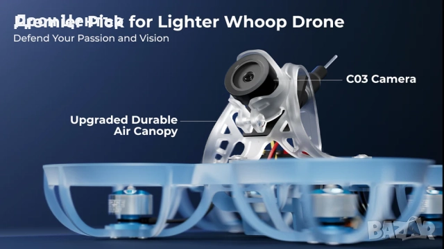 Промоция дрон BetaFPV Air65, снимка 10 - Дронове и аксесоари - 52644487