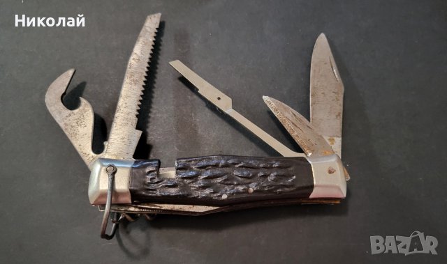 Мултифункционален инструмент,нож производство Япония, снимка 4 - Антикварни и старинни предмети - 42142286