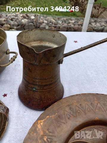 Меднен сервиз, снимка 7 - Антикварни и старинни предмети - 47129380