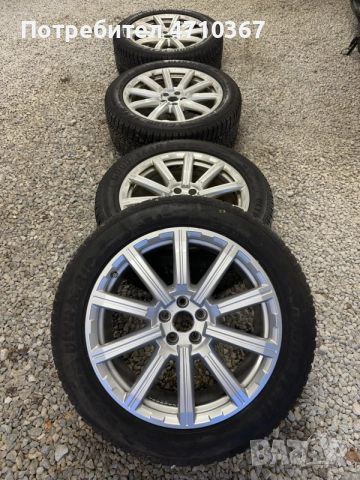 Оригинални джанти 20 инча от AUDI Q7, 5x112, ET 33, 9J с гуми 285/45 Goodyear