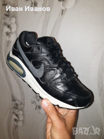 Оригинални кожени маратонки NIKE AIR MAX COMMAND  номер 41,5-42, снимка 7 - Маратонки - 42486471