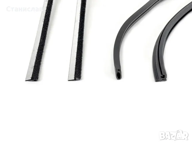 Mercedes W114/W115 Уплътнение с метални четки за люк , снимка 3 - Части - 50429635