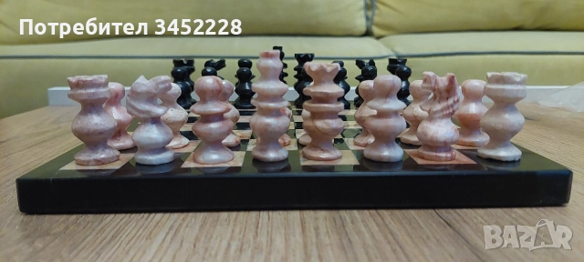 шах оникс за ценители , снимка 5 - Шах и табла - 52696898