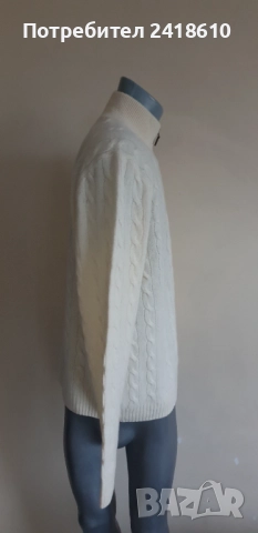 POLO Ralph Lauren Cable Wool Half Zip Jumper Mens Size M / L НОВО! ОРИГИНАЛ! Мъжкa Жилетка с 3/4 Цип, снимка 15 - Пуловери - 52352840