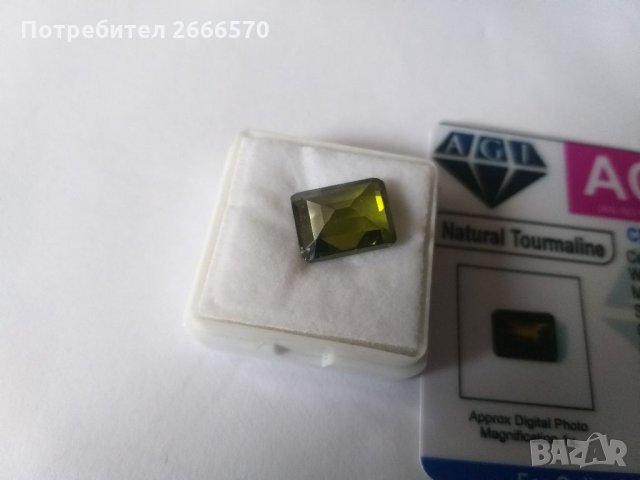 Натурален сертифициран турмалин , рубин диамант сапфир изомруд, снимка 8 - Антикварни и старинни предмети - 35369054