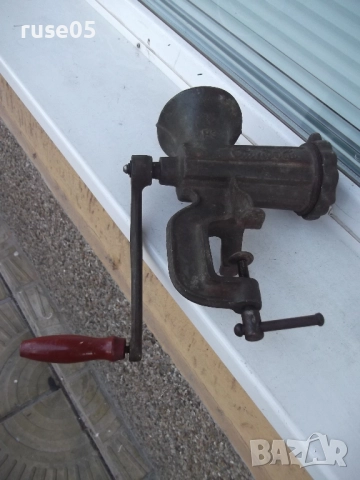 Машинка "Стидово" ръчна от соца за мелене на месо, снимка 4 - Месомелачки - 52788305